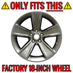 Wheel Skins Hub Caps Full Rim Covers for Dodge Challenger (2015–2021)