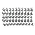 D Rings for Flatbed Truck Trailer (50) - 1/2" Bolt-on Tie Down Strap