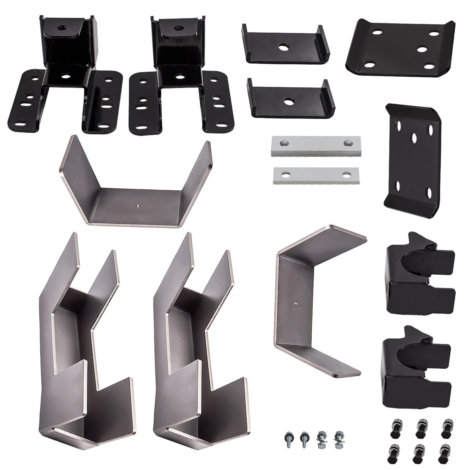 6" Drop Flip Kit & Under Bed C Notch for Chevy Silverado GMC Sierra 1500 (2007–2018)