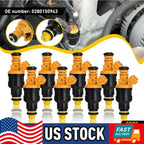 Set of 8 Flow Matched Fuel Injectors for Ford 4.6 5.0 5.4 5.8 (1997–2008)