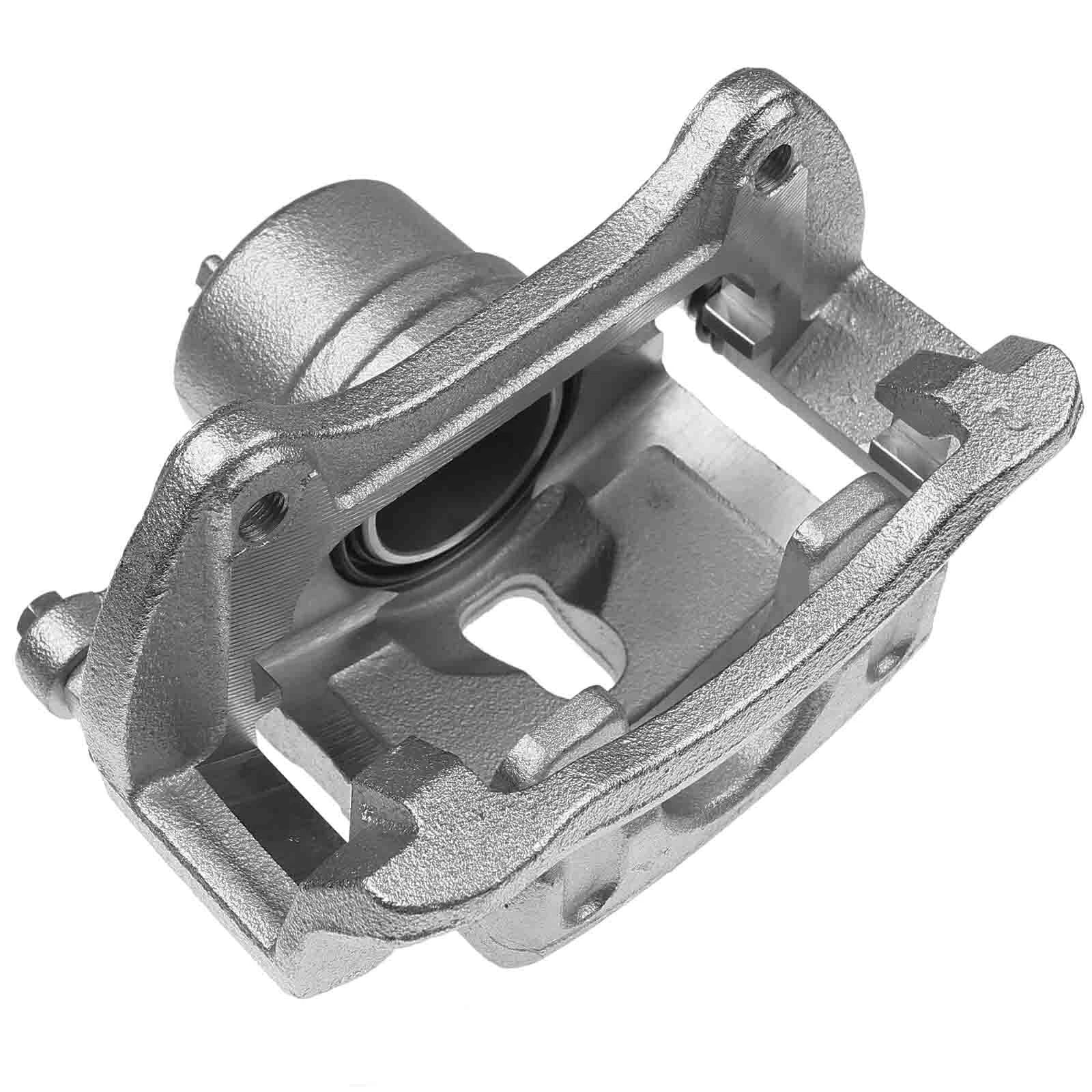 Pair Front Disc Brake Calipers with Brackets for Hyundai Veloster (2013-2016)