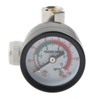 1/4" Air Pressure Gauge Regulator for Spray Gun