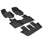 Set of 4 All Weather Floor Mats for Toyota Grand Highlander (2024–2025)