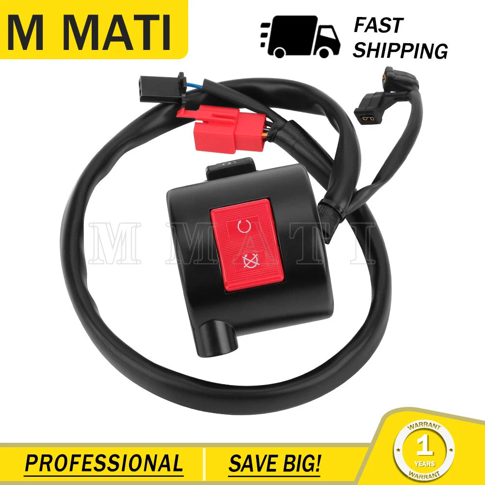 Right Handlebar Start Stop Kill Switch for Honda VT750C2B (2010–2010)