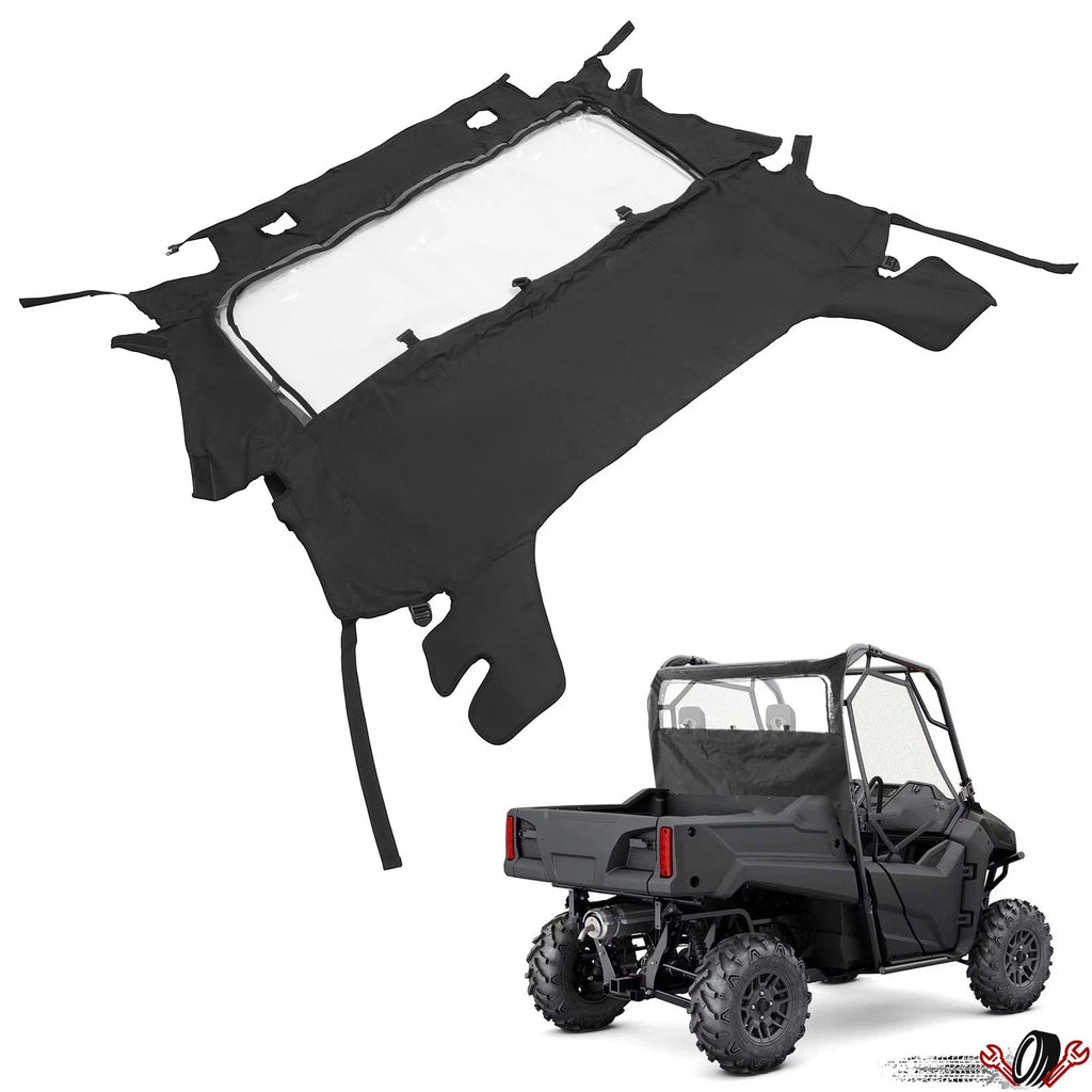 Soft Rear Panel Window Windshield for Honda Pioneer 700/700-4 (2014–2025)