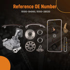 Engine Timing Chain Set for Toyota RAV4 2.0L (2001–2003) 15100-0H060 1AZFE