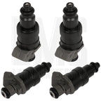 Set of 4 Fuel Injectors for Dodge Ram 1500 Durango Dakota 5.9L 5.2L