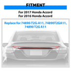 Rear License Garnish Chrome Trim for Honda Accord Sedan (2016–2017)