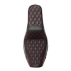 Breathable Driver Passenger Seat for Harley Dyna Low Rider Fat Bob (2006-2017)