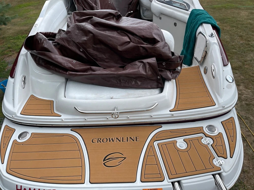 EVA Foam Teak Floor Pad Mat for Crownline 202 BR (2004)