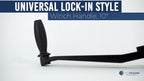 Winch Handle for Universal Applications (10 inches, FO3514)