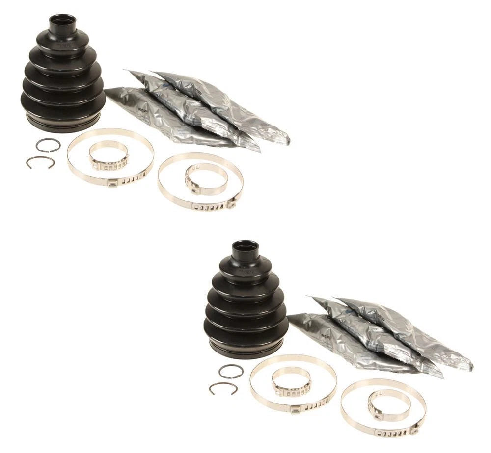 Set of 2 Front Outer Axle Boot Kits for BMW F01 F02 F07 F10 (—)