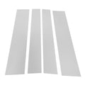 Set of 4 Door Pillar Window Trim for Toyota Sequoia (2008–2014) Chrome