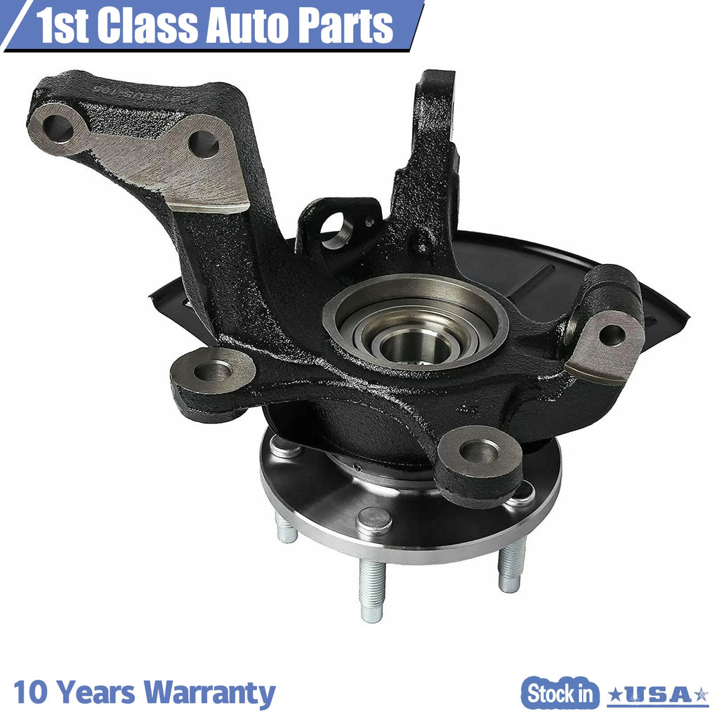 Right Front Wheel Bearing Hub Knuckle Assembly for Ford Escape Mazda Tribute (2005-2012)