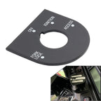 Ignition Switch Panel Trim Gloss Black for Harley Road Glide FLTRU (98-13)