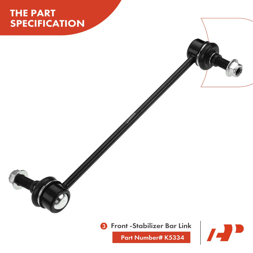 8x Front Control Arm with Ball Joint for Ford Freestar (2004-2007)