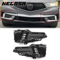 Set of 2 LED Clear Fog Lights for Acura MDX (2017–2020)