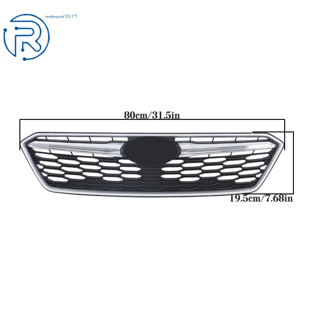 Chrome Bumper Grille for Subaru Impreza (2017-2019)