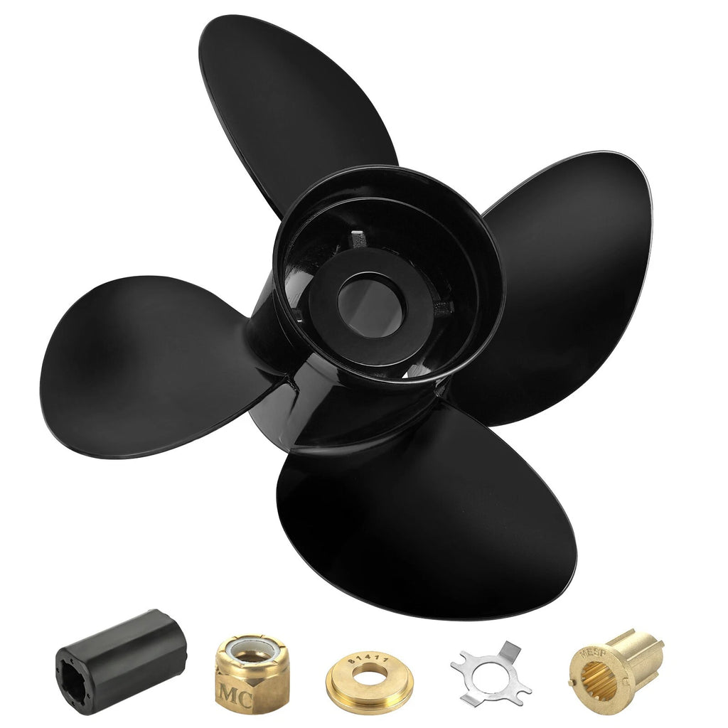 13 x 17 Boat Prop for Mercury 40-140HP (15 Spline, 4 Blades, RH) 48-8M8026590