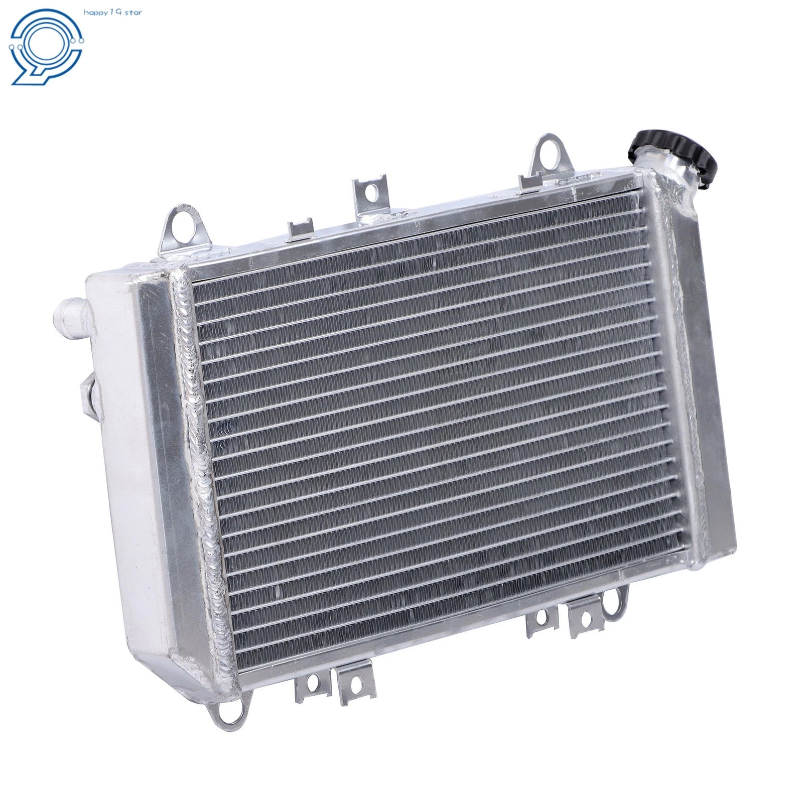 Aluminum Radiator with Cap for Kawasaki Mule 2500 2510 2520 (1993–2000)