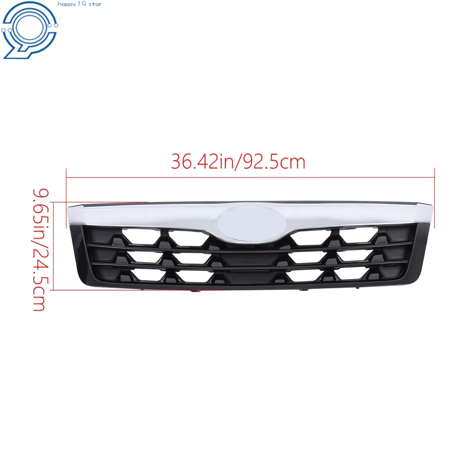 Chrome & Black Front Grille Assembly for Subaru Forester (2011–2013) 91121SC050
