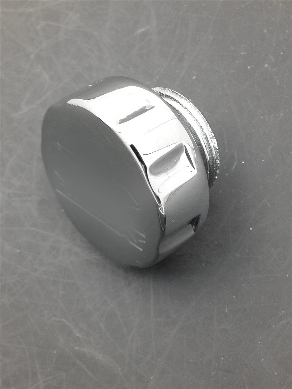Chrome Fluid Reservoir Cap Cover for Suzuki GSXR 600 750 1000 1100 1300R (1992–2023)