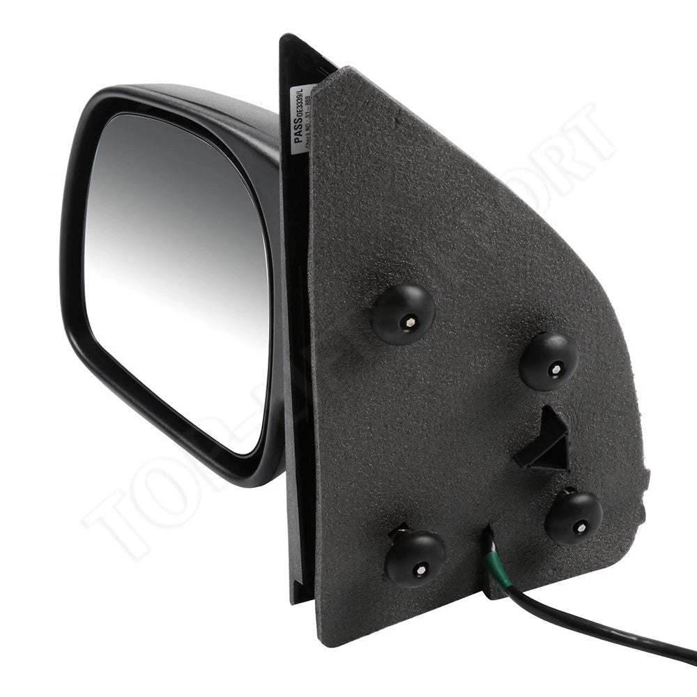 Driver Side Black Power Heated Exterior Mirror for Ford F-250 (1999–2007)
