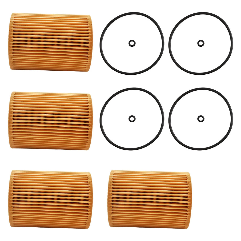 Set of 4 Oil Filters for Mercedes GL350 ML350 E350 R350 (2007–2012)