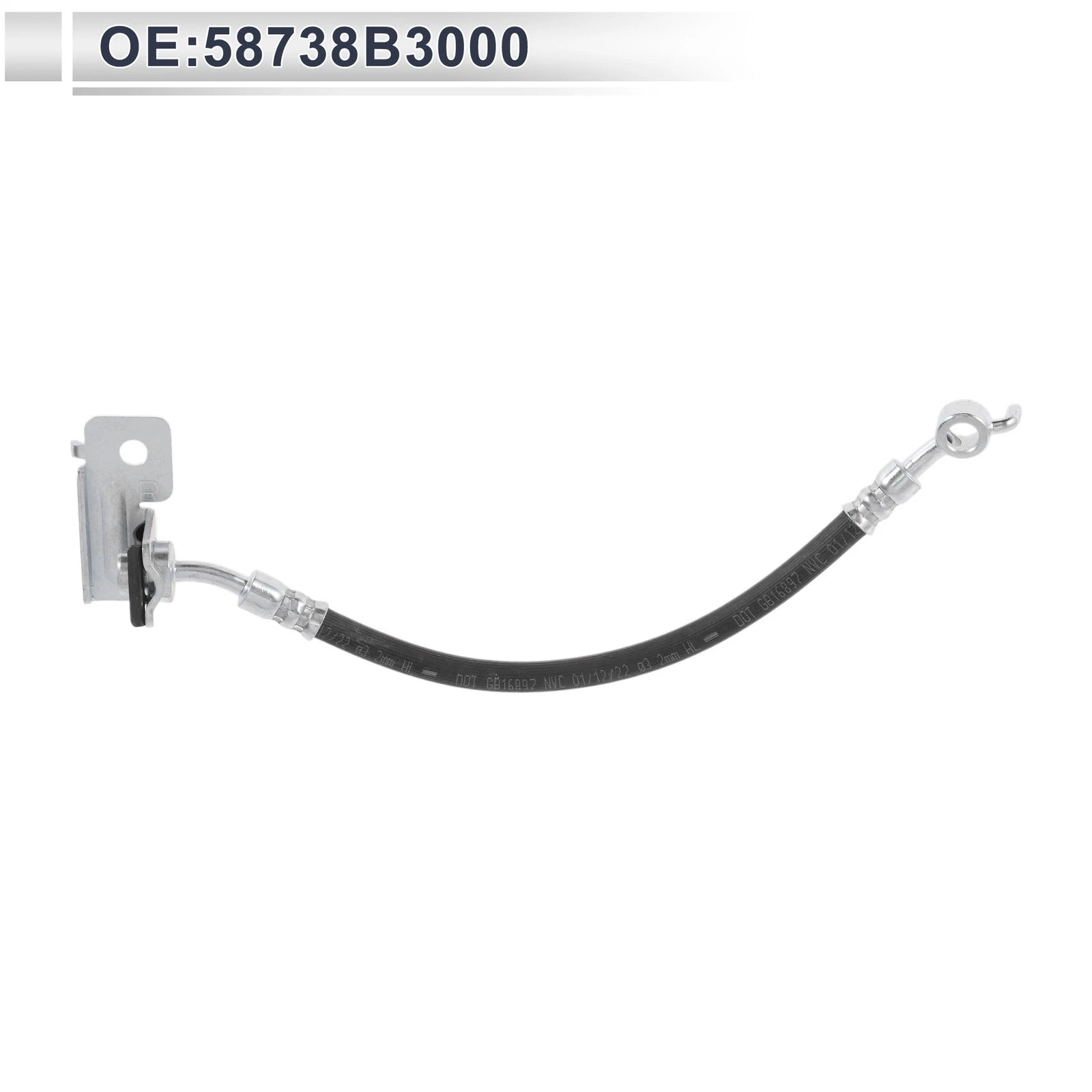 Brake Hydraulic Hose for Hyundai i10 (2007–2010) No. 58738B3000