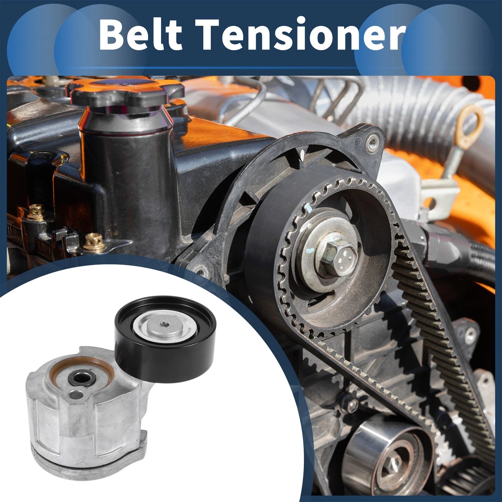 Belt Tensioner for Hyundai Sonata (2020–2025) No. 252812S000 Metal