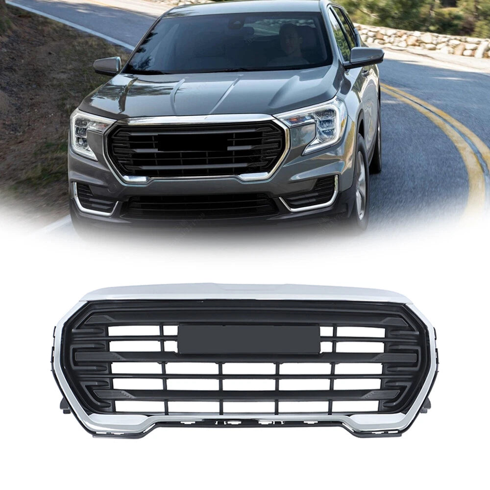 Chrome Front Upper Grille for GMC Terrain SLE (2022-2023)