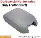 Center Console Armrest Cover for Ford Taurus (2010–2019) Gray Leather
