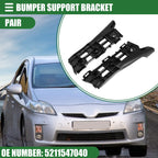 1 Pair Front Bumper Bracket for Toyota Prius (2010–2015) No. 5211647041/5211547040