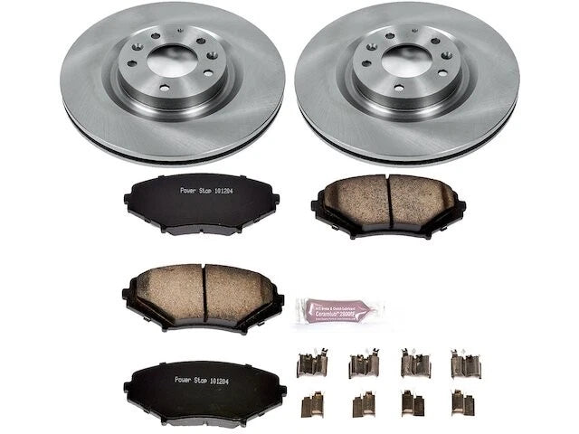 Front Brake Pad and Rotor Kit for Mazda RX8 (2004–2011) ZX151TK