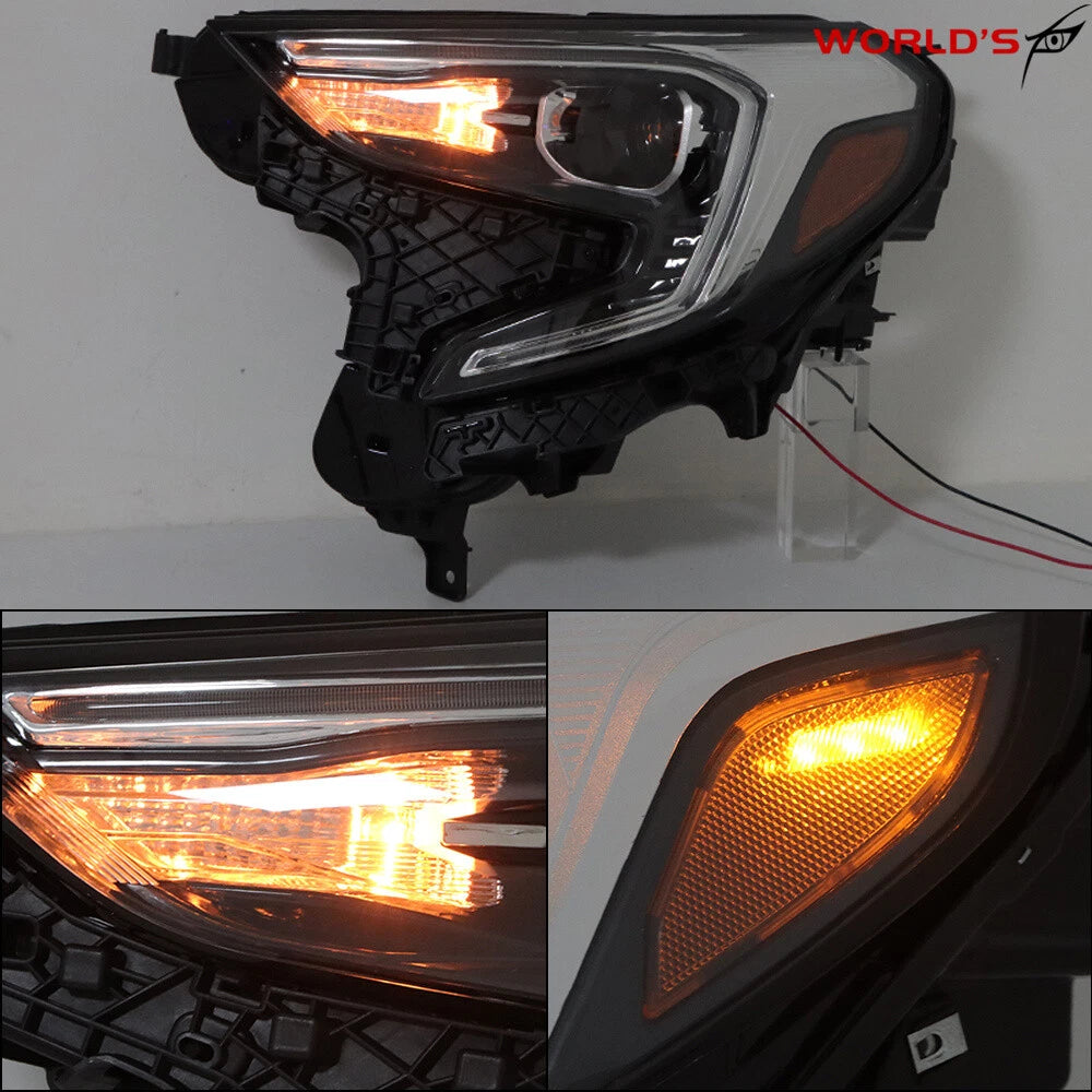 Projector Headlight Kit for GMC Terrain (2018–2021) LED DRL