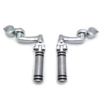 Diamond O Ring Footpeg Rest for Harley Road King, Sportster (1.25")