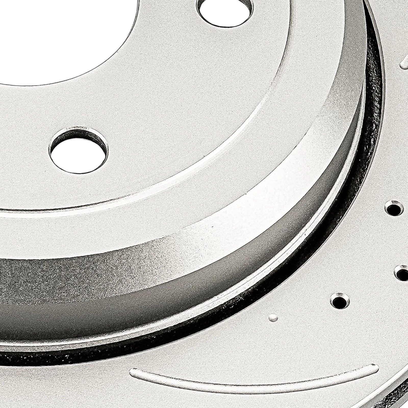 Rear Drilled Slotted Brake Rotors for Jeep Grand Cherokee and Dodge Durango (2011–2020)