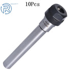 10 Pack ER16 Collet Straight Shank Chuck Tool Holder for CNC Milling C16 100L