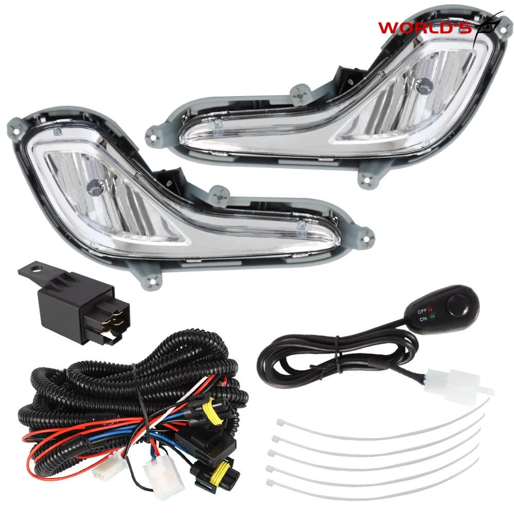 Fog Lights for Hyundai Accent Sedan/Hatchback (2012–2017)