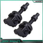 Set of 2 Ignition Coils for Volvo S40 V40 1.9L (2000–2004)