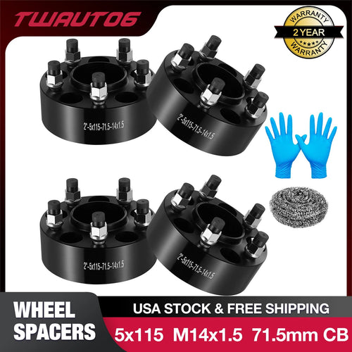 1 or 2 Inch Hubcentric Wheel Spacers for 2005–2023 Chrysler 300 (5x115)