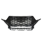 Gloss Black Plastic Front Center Mesh Grille for Ford Explorer (2020–2022)