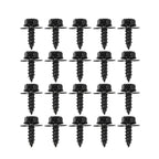 Set of 20 Firewall and Splash Shield Screws for Toyota