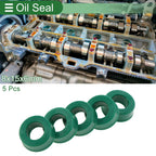 Set of 5 Oil Seal Ring 8x15x6mm for Rotary Shaft (High Pressure)
