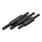 3Pcs Self Centering Hinge Tapper Core Drill Bit Set