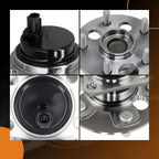 5 Bolt Rear Wheel Axle Hub Kit for Scion XB (2008–2015) 712418 ABS