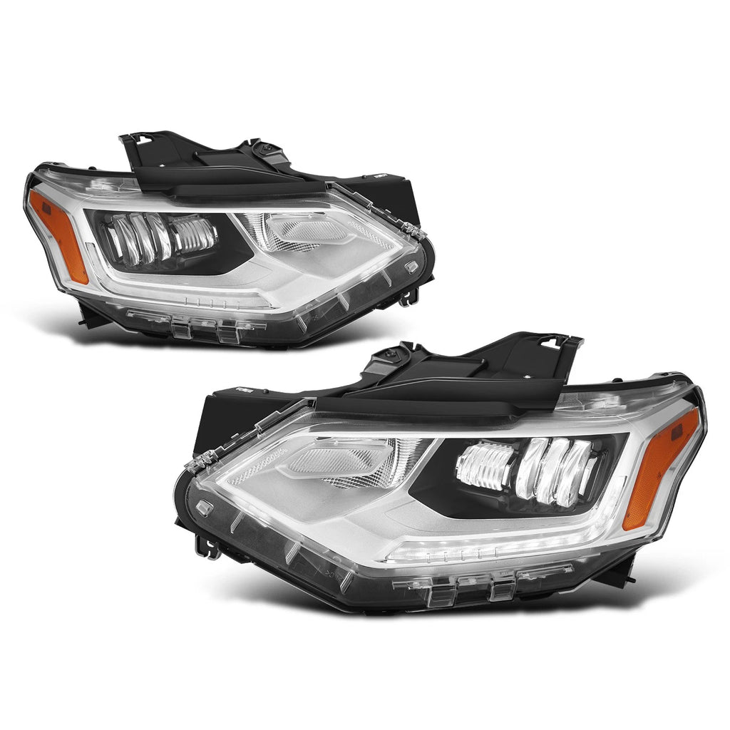 Chrome Amber Headlight for Chevrolet Equinox (2018–2021)