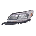 Replacement Driver Side Halogen Headlight Assembly w/o Logo-See Compatible Chart