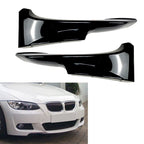 Bumper Lip Corner Splitters for BMW 3 Series E92 E93 M-Tech 325i 328i (2010–2013)