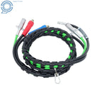 3X 12Ft Air Line Hose Assemblies for Semi Truck Tractor Trailer